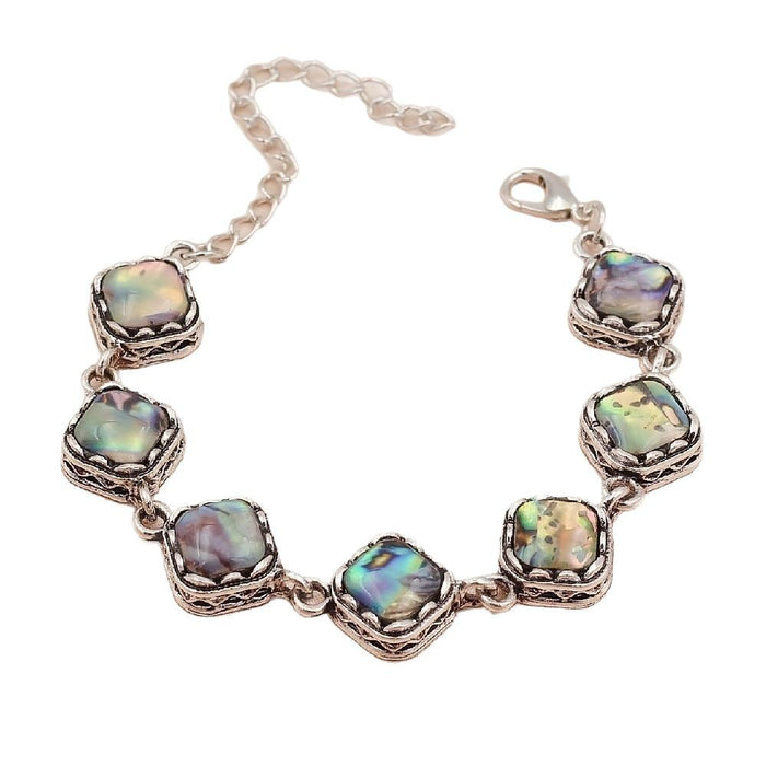 Wholesale Vintage Rainbow Shell Bracelet Fashion Jewelry Accessory MOQ≥2