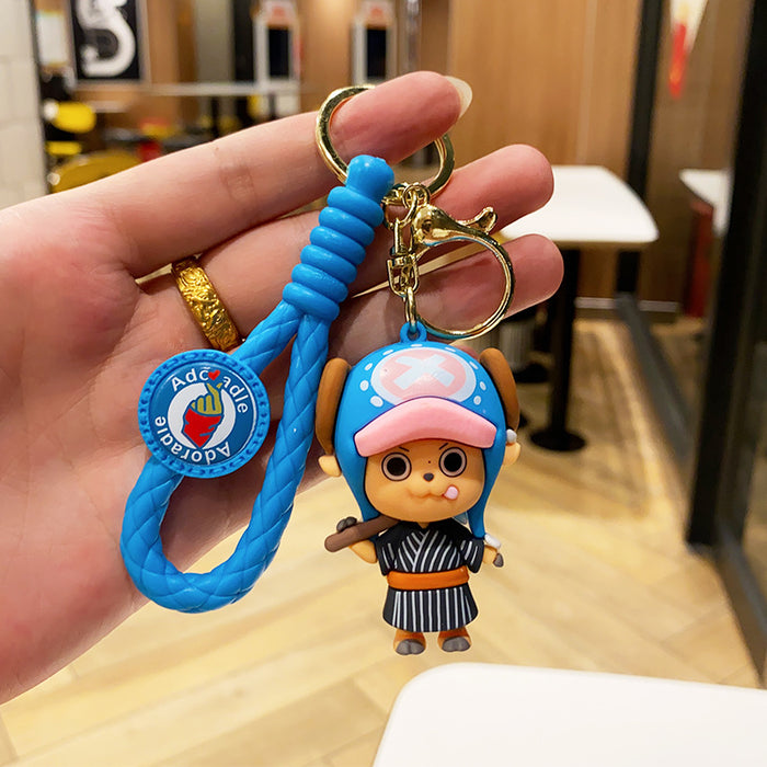 Wholesale PVC Cute Cartoon Doll Keychain JDC-KC-NLu009