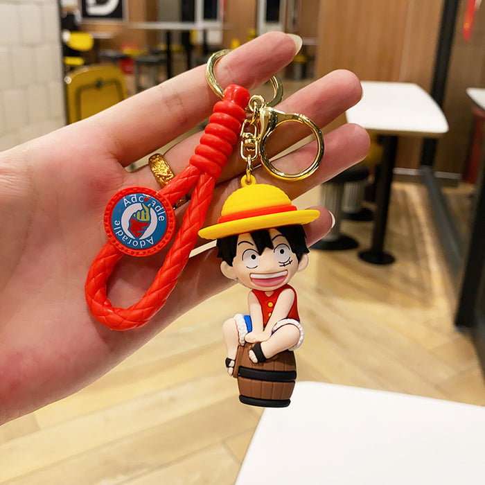 Wholesale PVC Cute Cartoon Doll Keychain JDC-KC-NLu009