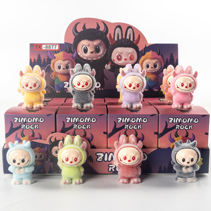 Wholesale 12pcs Doll Random doll toy cute flocking doll