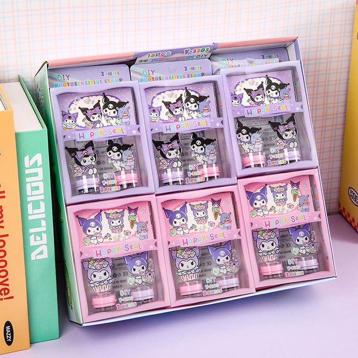 Wholesale Plastic Random One Cartoon Acrylic Seal Photosensitive Seal (F) JDC-SE-FangK001