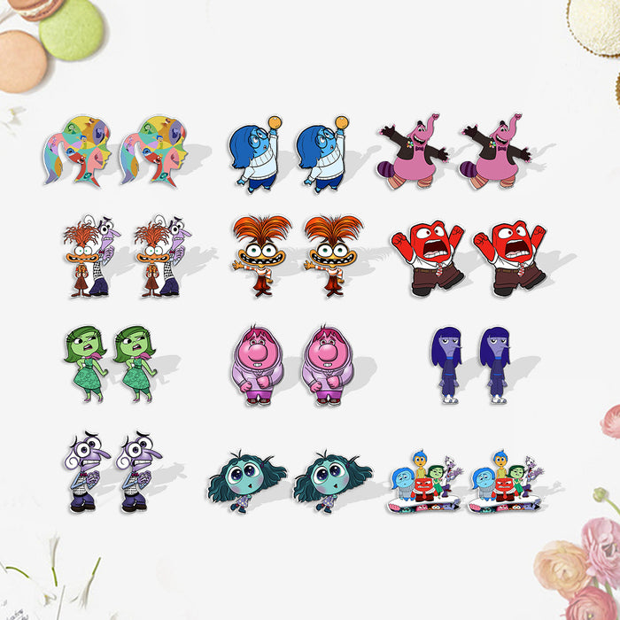 Wholesale Cartoon Resin Earrings JDC-ES-KaLu014