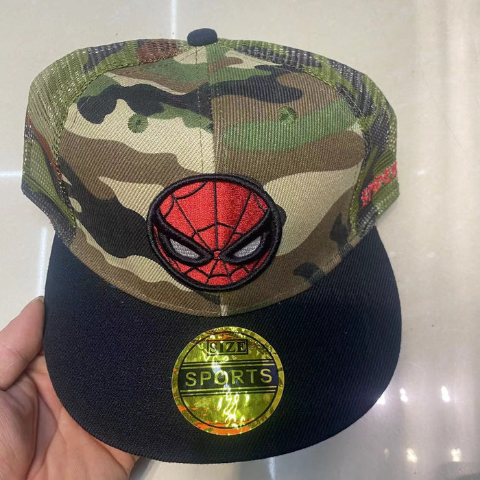 Wholesale Royal Blue Kids Baseball Cap Unisex Adjustable Wide Brim Cartoon Hat Chic Summer Hip Hop Everyday Style