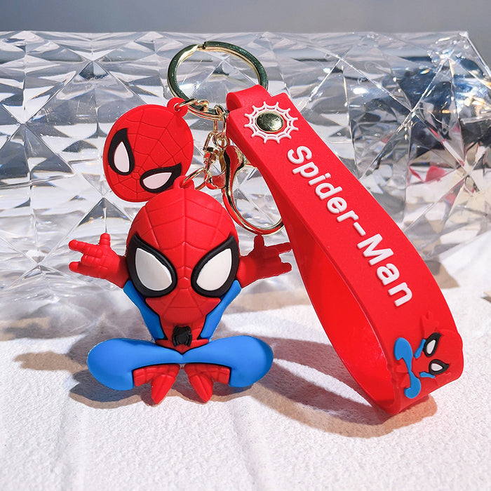 Wholesale Cartoon Silicone Doll Keychain JDC-KC-QiChao020