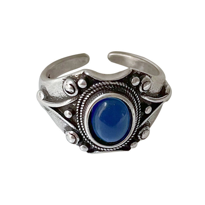 Wholesale Antique jewelry with personalized opening, pure silver ring, antique bronze