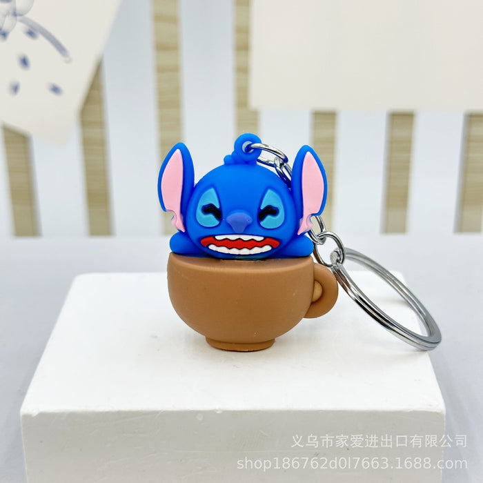 Wholesale Cartoon PVC Doll Keychains (F) JDC-KC-JiaA004