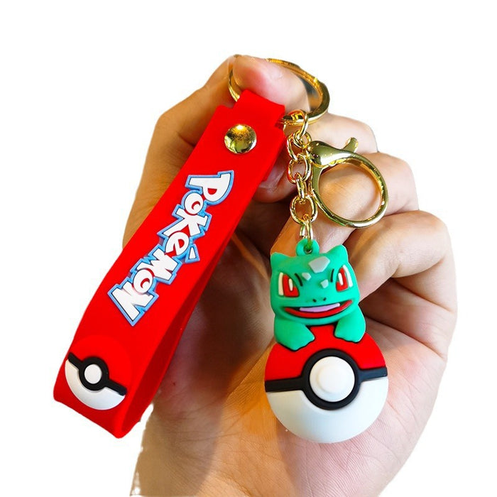 Wholesale Rubber Cartoon Doll Keychain JDC-KC-Tingm174