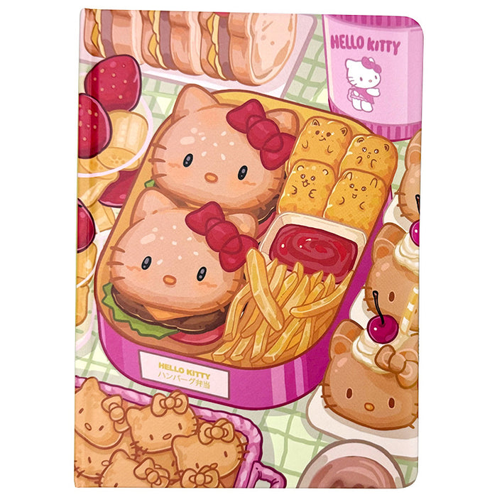 Wholesale 5pcs Cute Gourmet Bento Notebook Color Page Hard Cover Book Thickened Hand Book Cat Student Notepad