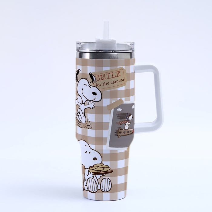 Wholesale Cartoon  Printed 40oz Stainless Steel Thermos ice bullies cup