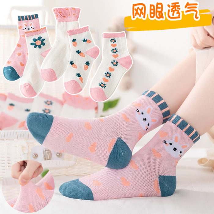 Wholesale 5pcs children' s socks baby sports socks large children' s stockings