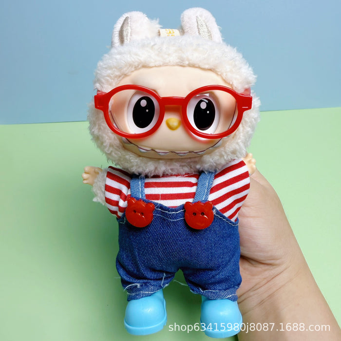 Wholesale Doll clothes can be worn and replaced with plush clothes and accessories