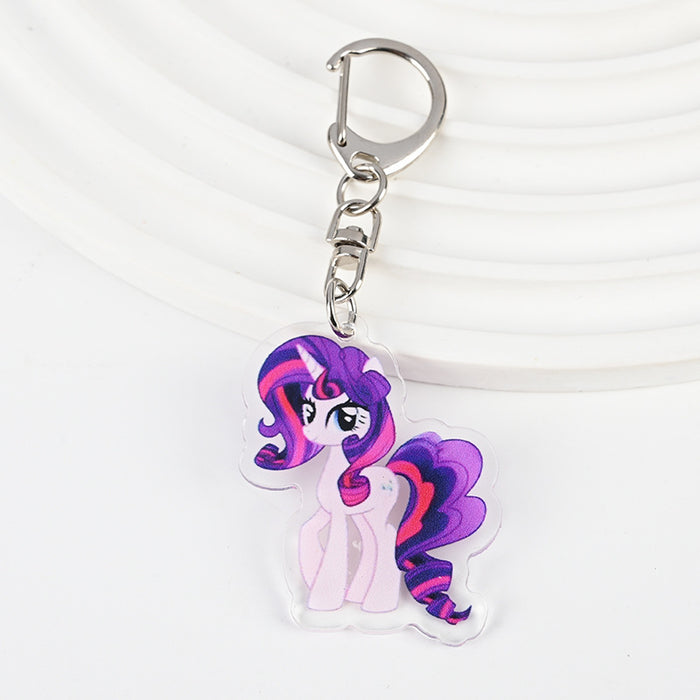 Wholesale Cute Cartoon Acrylic Keychain JDC-KC-XBK007