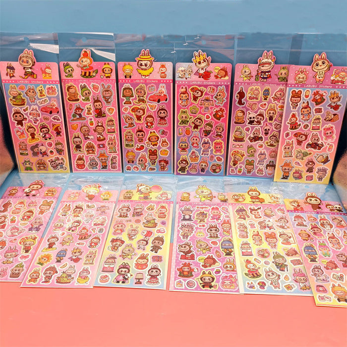 Wholesale Creative DIY Cute Cartoon Character Laser Stickers