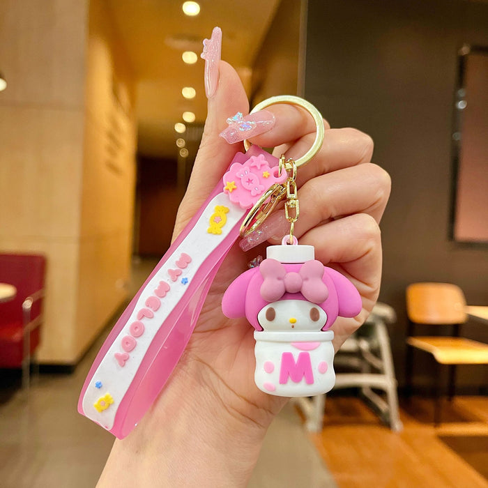 Wholesale Rubber Cartoon Keychain JDC-KC-JinM007