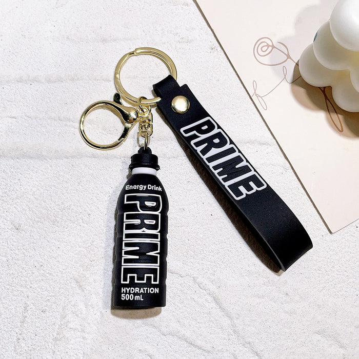 Wholesale Beverage Bottle PVC Soft Glue Keychain JDC-KC-Qiwei037