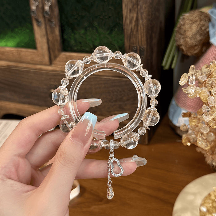Wholesale Original Design Natural White Crystal Gourd Bracelet