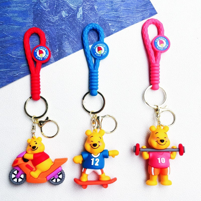 Wholesale PVC Cartoon Doll Keychain JDC-KC-WuYi189