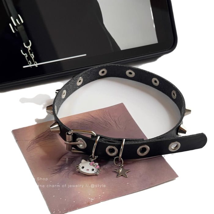 Wholesale  five-pointed star collar necklac clavicle chain