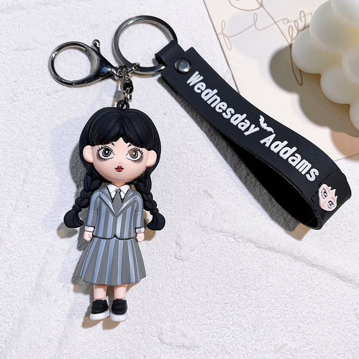 Wholesale 3D Dropping Glue Doll Animation  Pendant Keychain