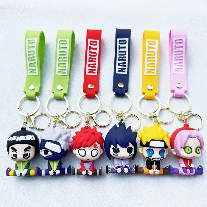 Wholesale PVC Cartoon Doll Keychain JDC-KC-WuYi127