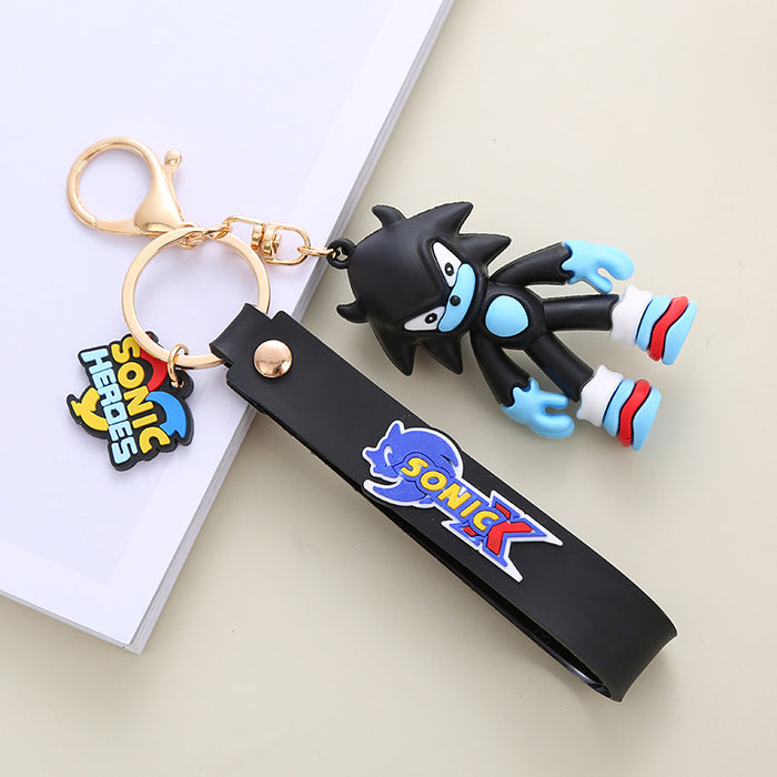 Wholesale Cute Cartoon Soft Rubber Doll Keychain JDC-KC-BoYue004