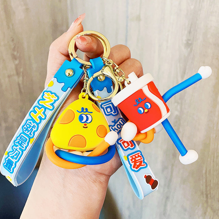 Wholesale Cute Creative Keychains JDC-KC-LeZi012