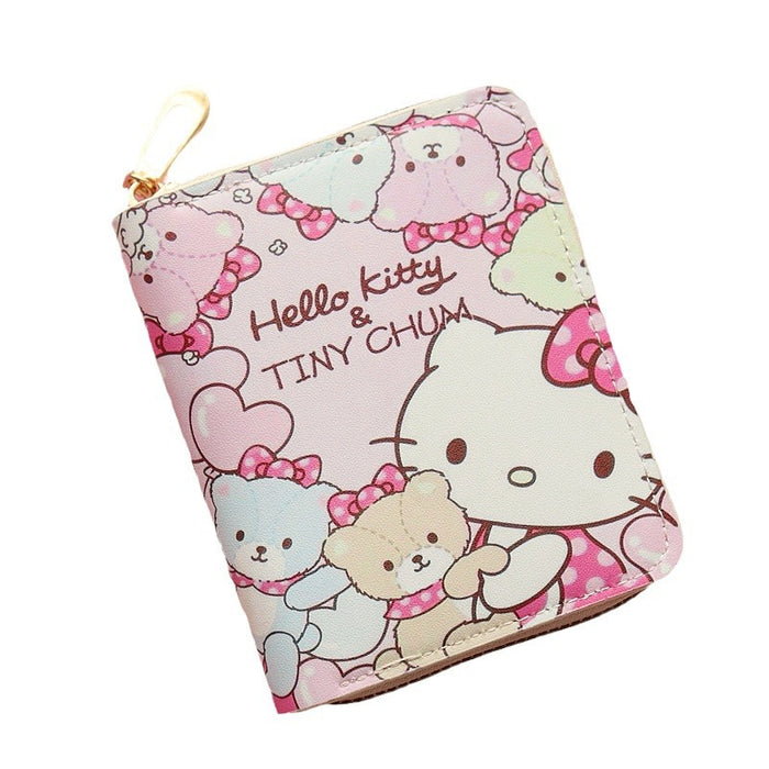 Wholesale PU Cute Cartoon Mini Kitty Wallet JDC-WT- Jumei001