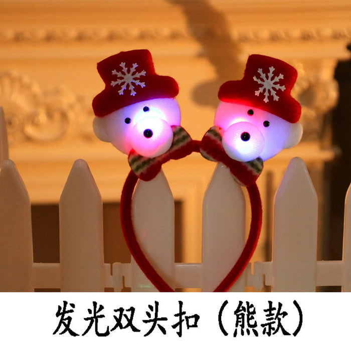 Wholesale Christmas Luminous Headbands,  Christmas Party Headbands