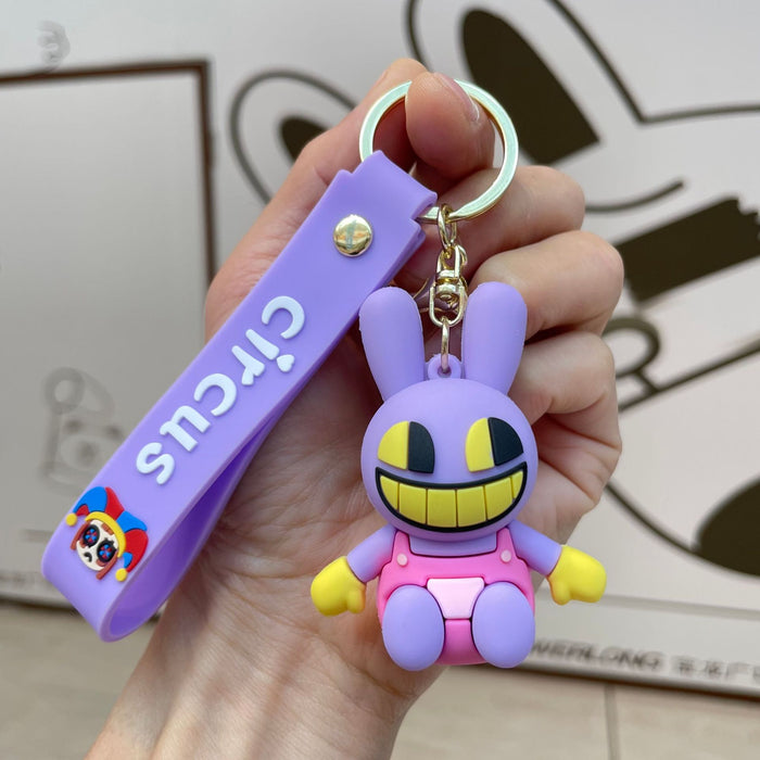 Wholesale Magical Digital Circus Keychain Doll Pendant