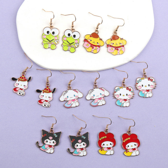 Wholesale Cartoon Alloy Earrings (F) JDC-ES-FuYu002