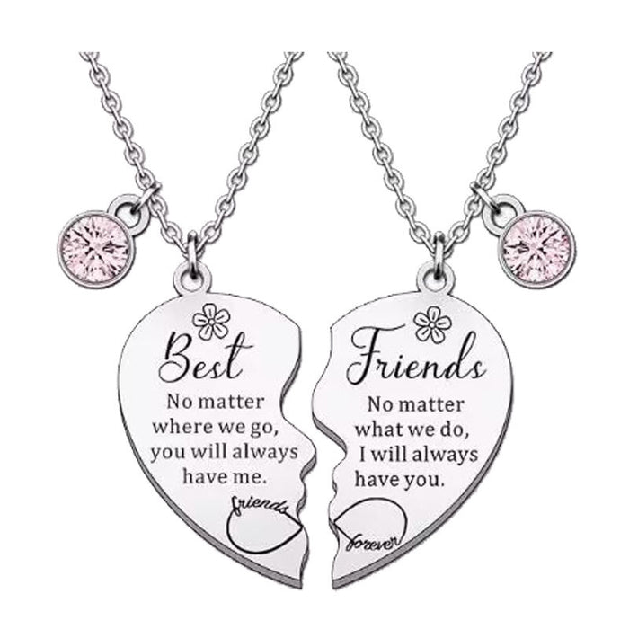 Wholesale Stainless steel couple necklace gift