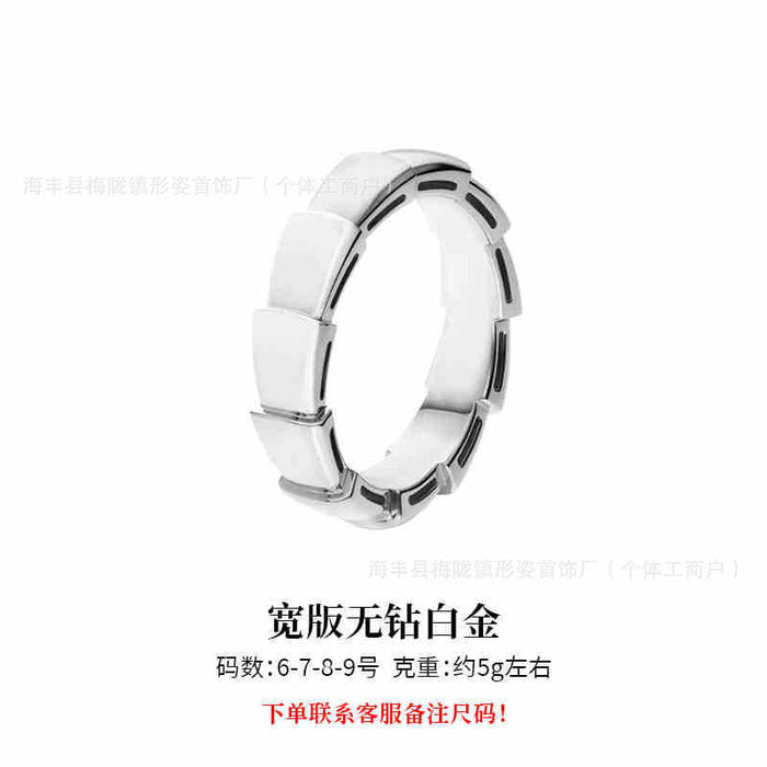Wholesale Ring niche design, high-end feel, diamond inlay, light luxury