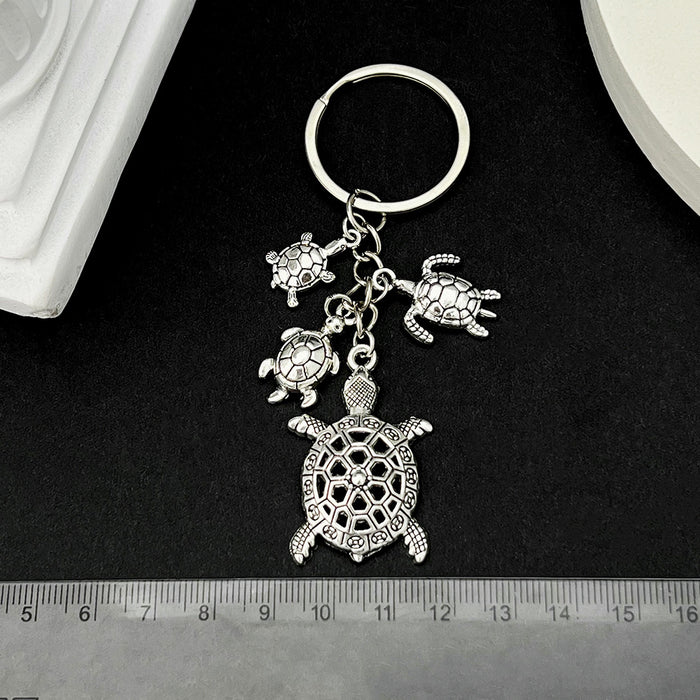 Wholesale Large Turtle Alloy Keychain JDC-KC-LuNeng011