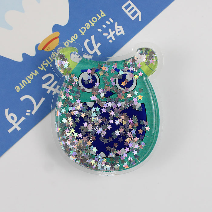 Wholesale Creative Cartoon Quicksand Phone Cushion Stand