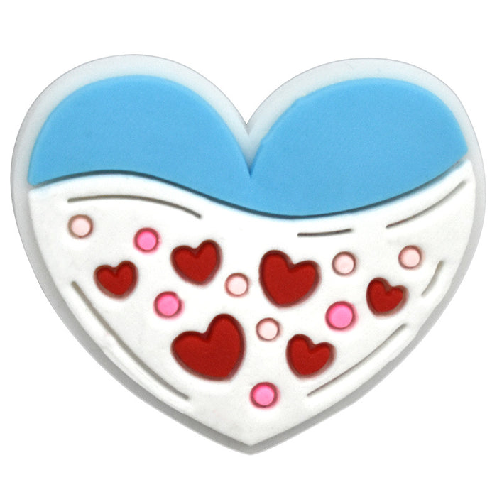 Wholesale Random 100pcs Valentine's Day Love Cartoon Crocs Shoe Buckle JDC-SC-XiaoY002