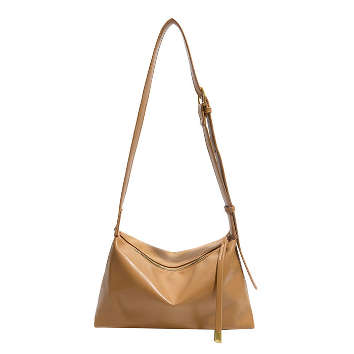 Wholesale Retro Pillow Shoulder Bag PU Leather Black