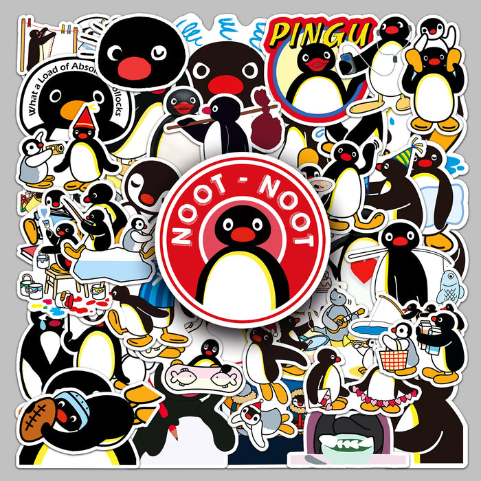 Wholesale 50pcs Cartoon Animals Cute Waterproof Decorative Stickers