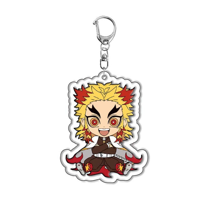 Wholesale Anime character acrylic keychain pendant