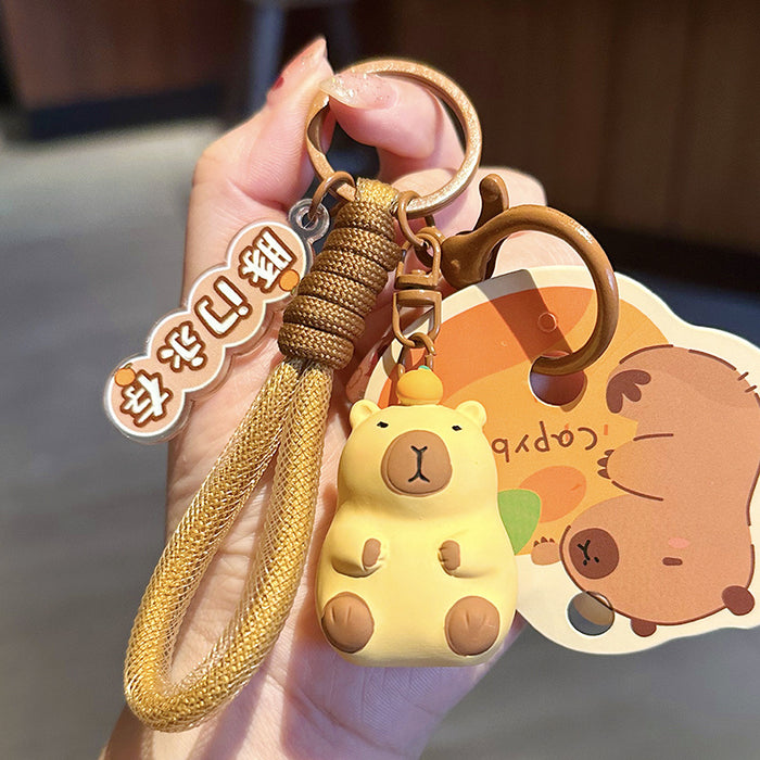 Wholesale PVC Cartoon Doll Keychain JDC-KC-LeZi032