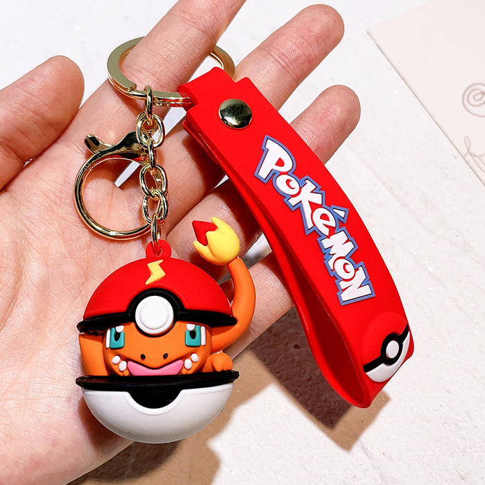 Wholesale PVC Cartoon Doll Keychain JDC-KC-Qiwei017