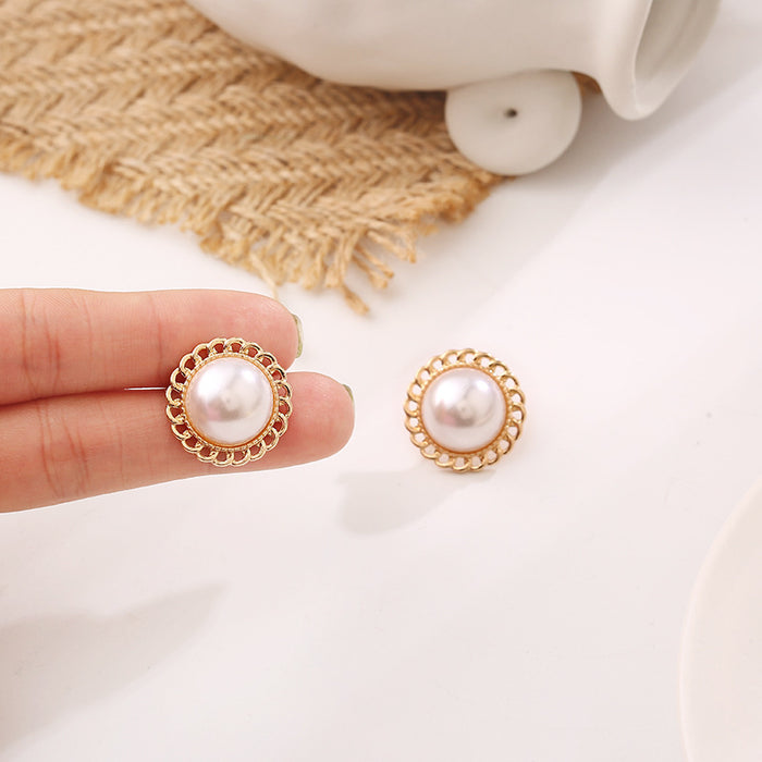 Wholesale Pearl Earrings JDC-ES-SM001