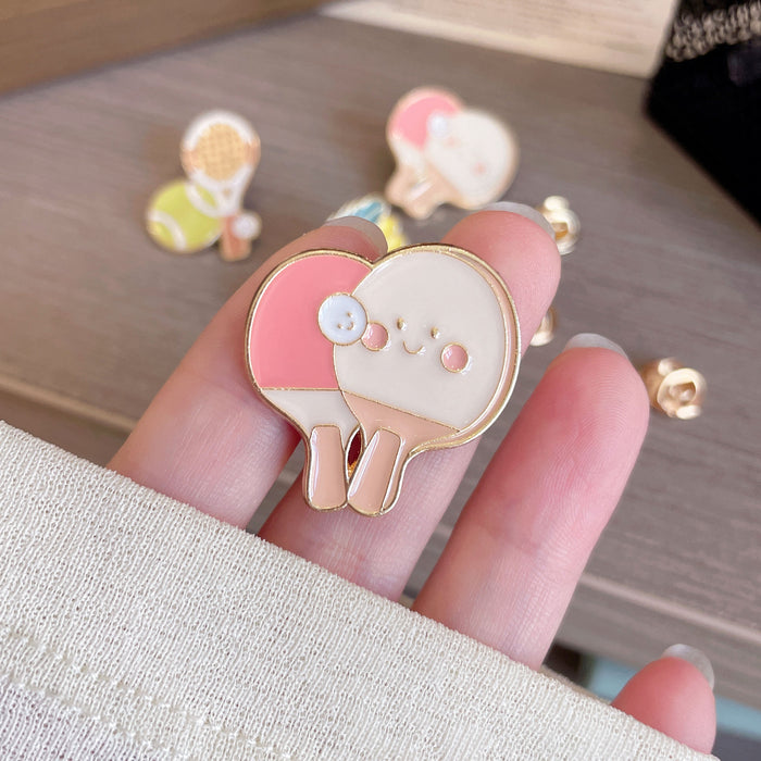 Wholesale Sports Series Metal Brooch