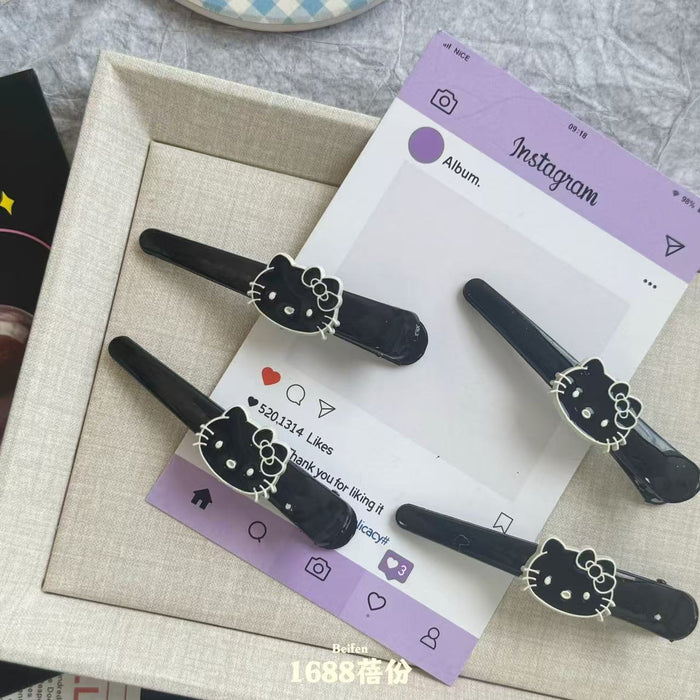 Wholesale cat bangs clip broken hair clip fashion simple temperament all-match sweet girl heart hair clip hair accessories