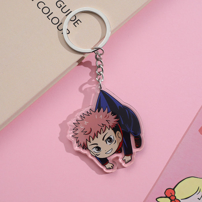 Wholesale Cartoon Cute Acrylic Keychain JDC-KC-AnDao010