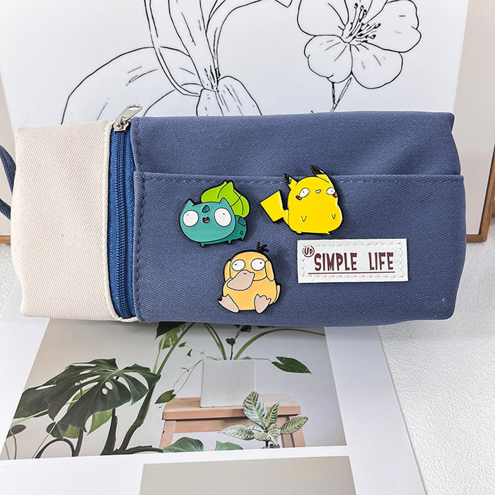 Wholesale Alloy brooch cute anime badge cartoon couple backpack decoration pin accessories