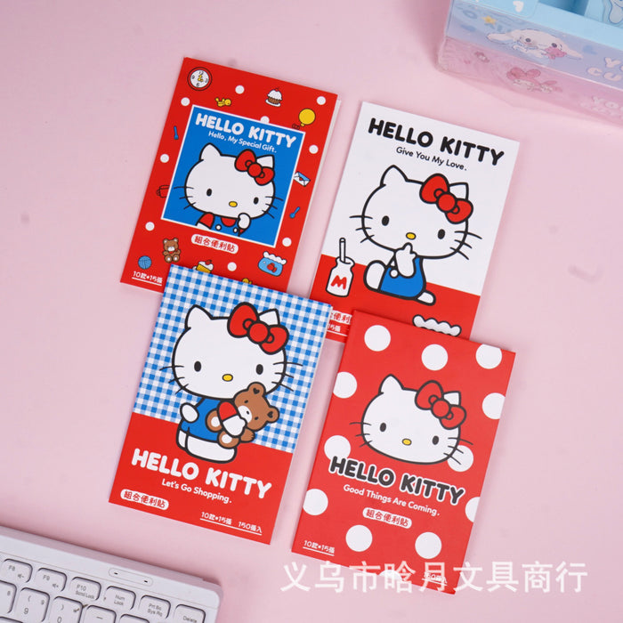 Wholesale 4pcs Cartoon Cute Sticky Notes