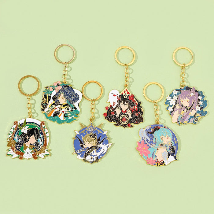 Wholesale Cartoon Zinc Alloy Keychains JDC-KC-ShaoH014