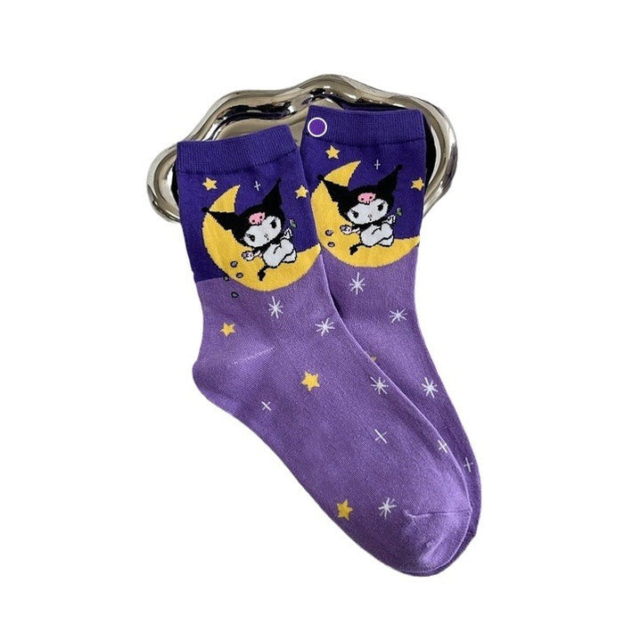 Wholesale Socks Children Cartoon Medium Tube Women's Socks Long Tube Socks
