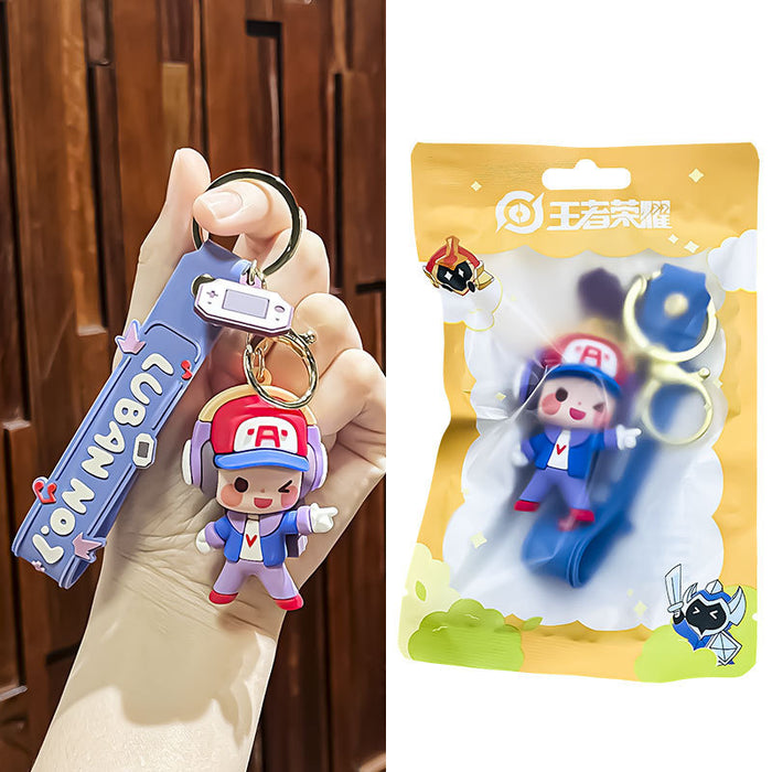 Wholesale Cartoon 3D Doll PVC Keychain JDC-KC-MingT054