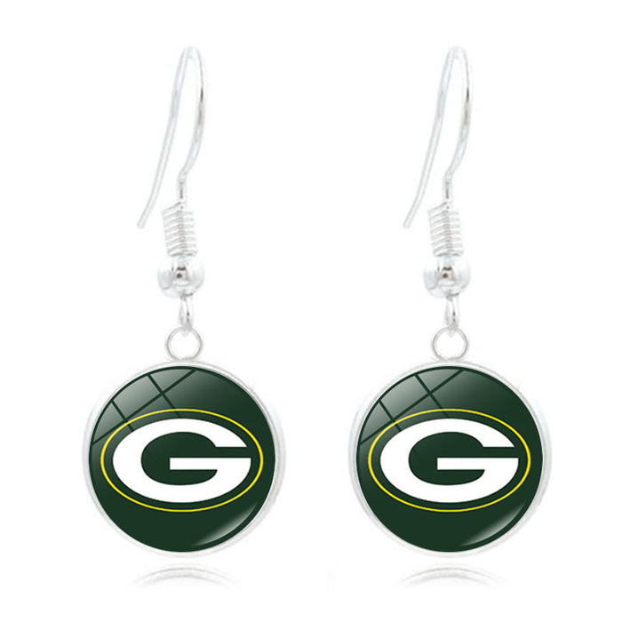Wholesale Football Team  Pattern Earrings   Ear Jewelry